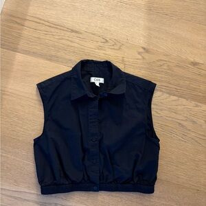 COS Elegant Navy Blue Blouse